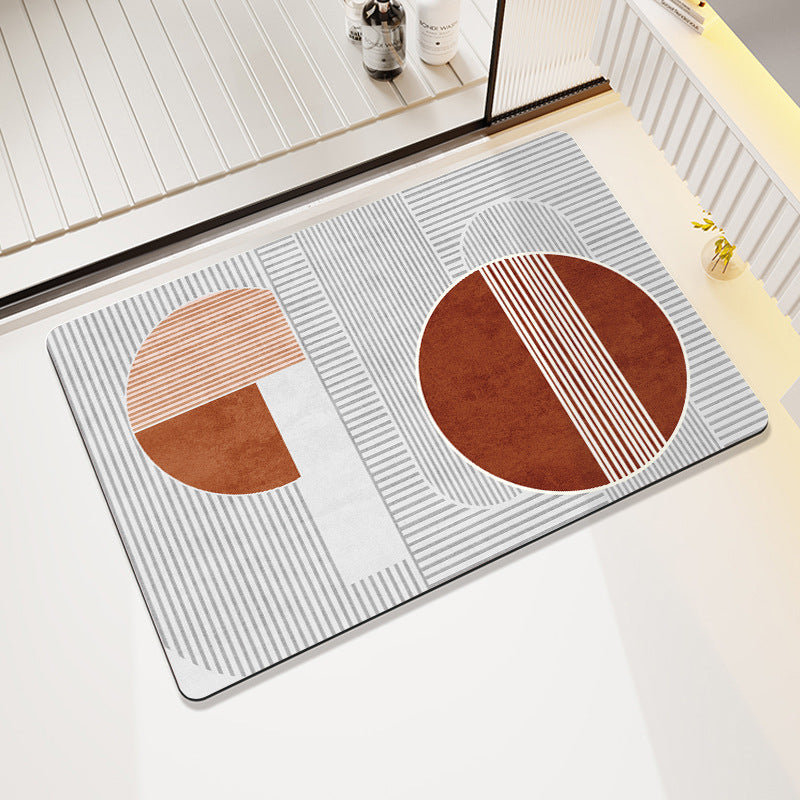 Non-Slip Modern Bath Mat