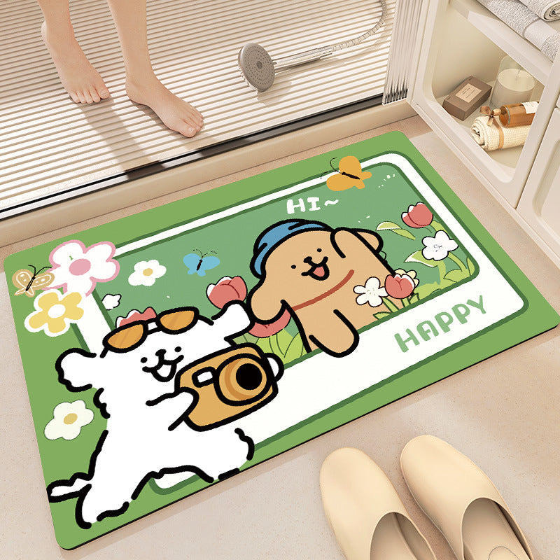 Modern Artistic Bath Mat