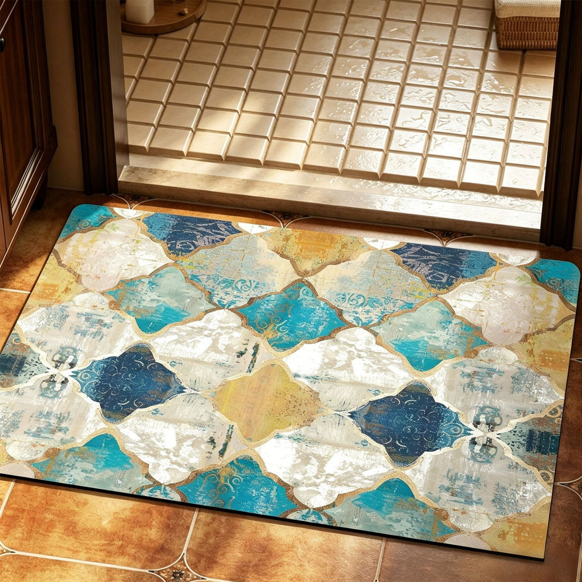 Decorative Bathroom Mat