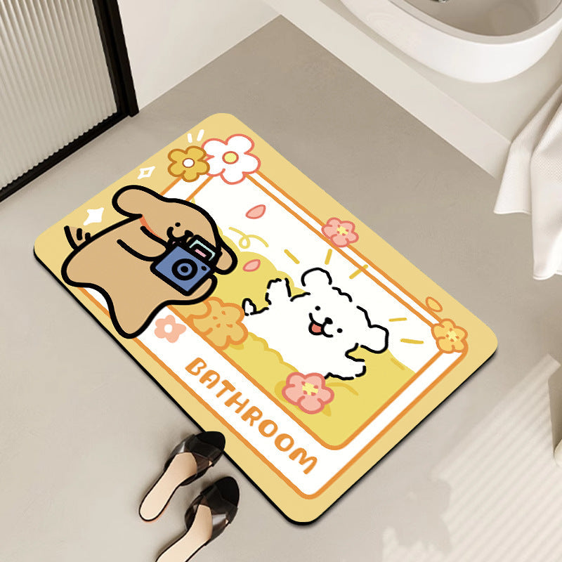 Modern Artistic Bath Mat