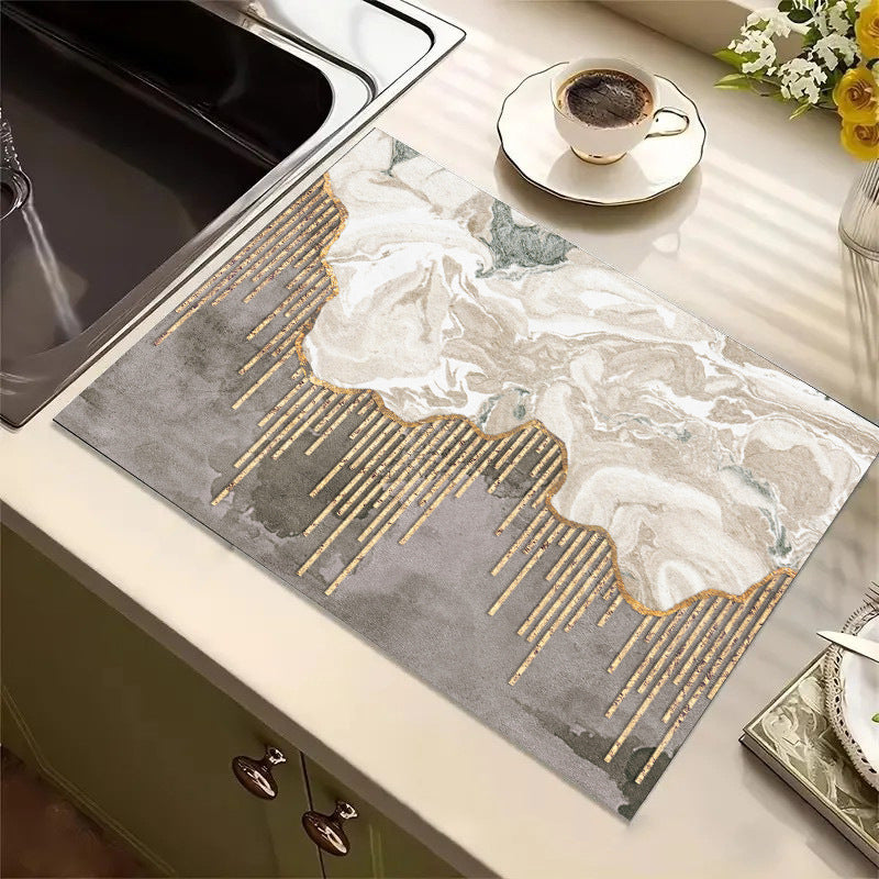 Abstract Geometric Dining Table Mat