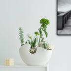 Elegant and modern ceramic vase