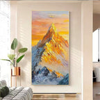 Mountain Landscape Oil Painting
