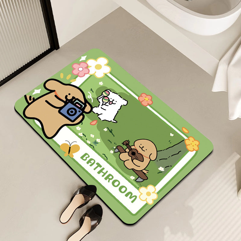 Modern Artistic Bath Mat