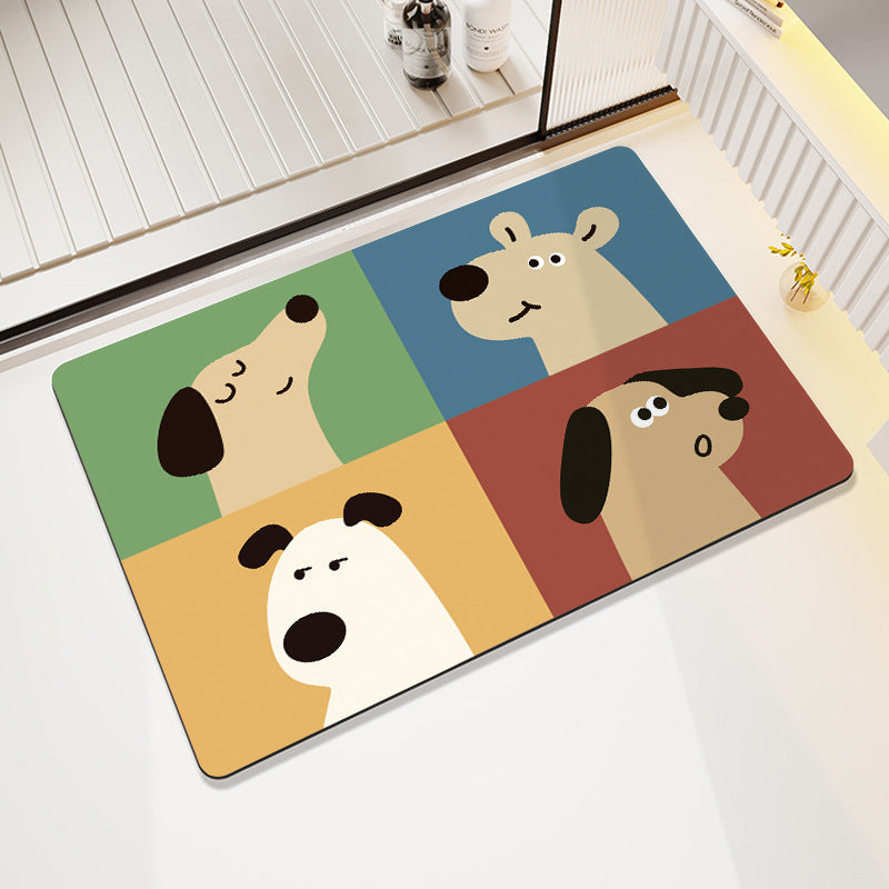Modern Artistic Bath Mat