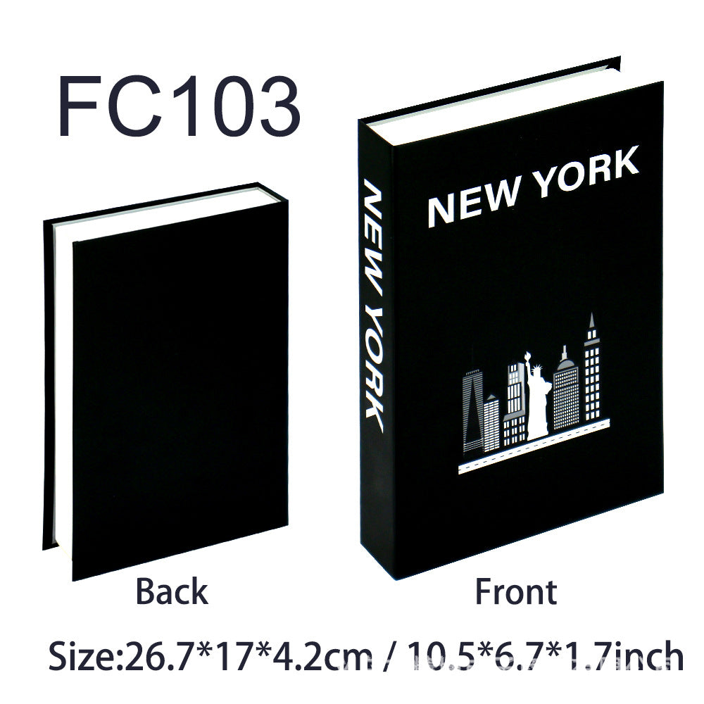 Decorative Hardcover Hidden Storage Book Safe