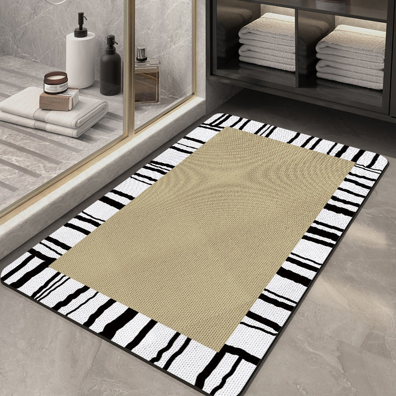 Stylish Abstract Bath Mat