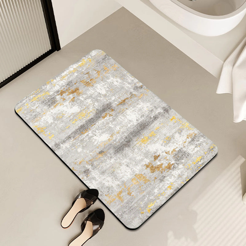 Luxurious Vintage-Inspired Floor Mat