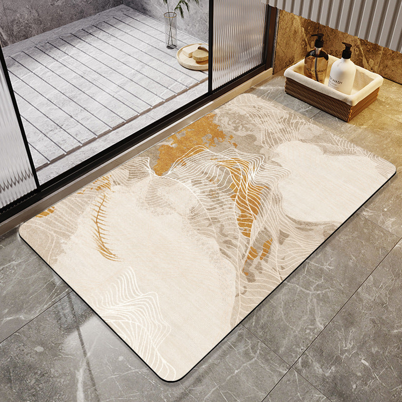Luxurious Textured Bath Mat