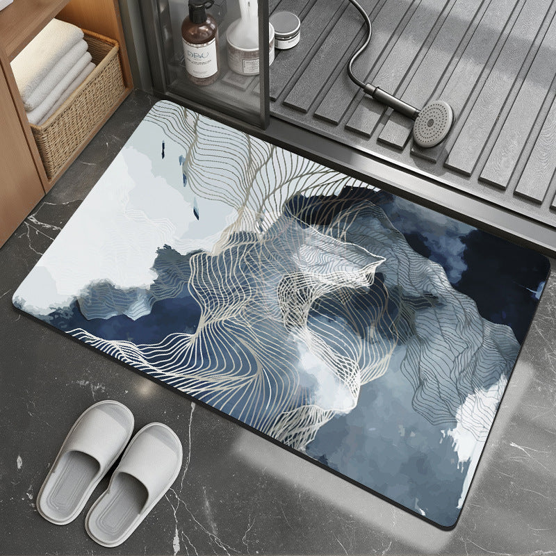 Artistic Bath Mat