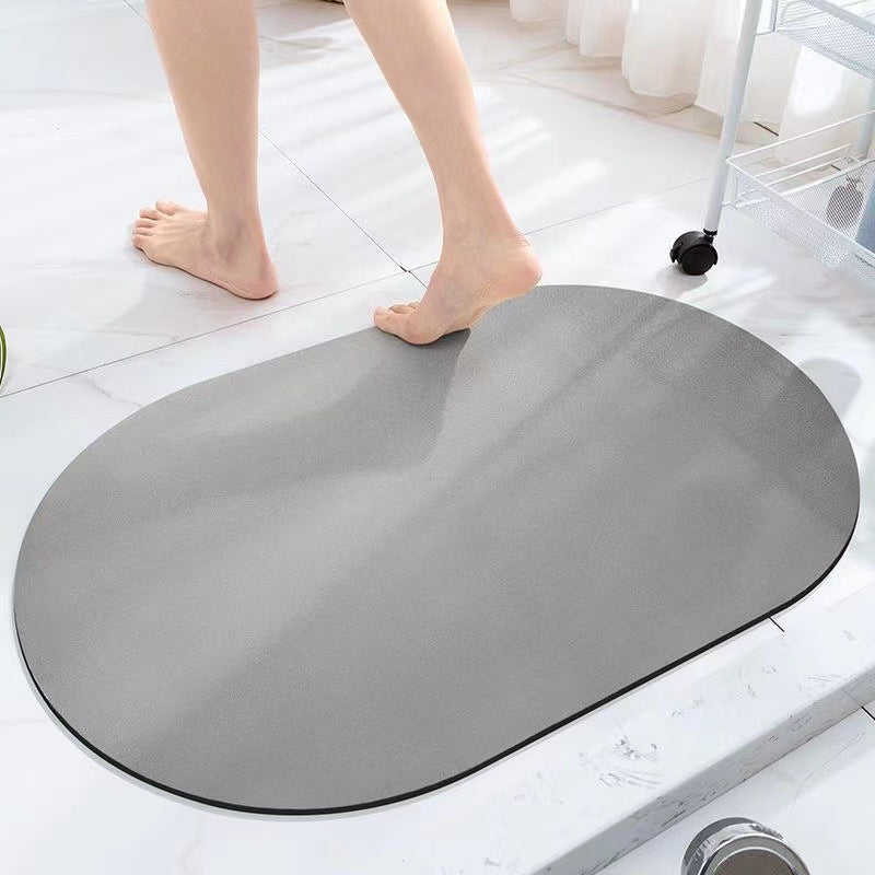 Microfiber Memory Foam Bath Mat with Non-Slip Backing