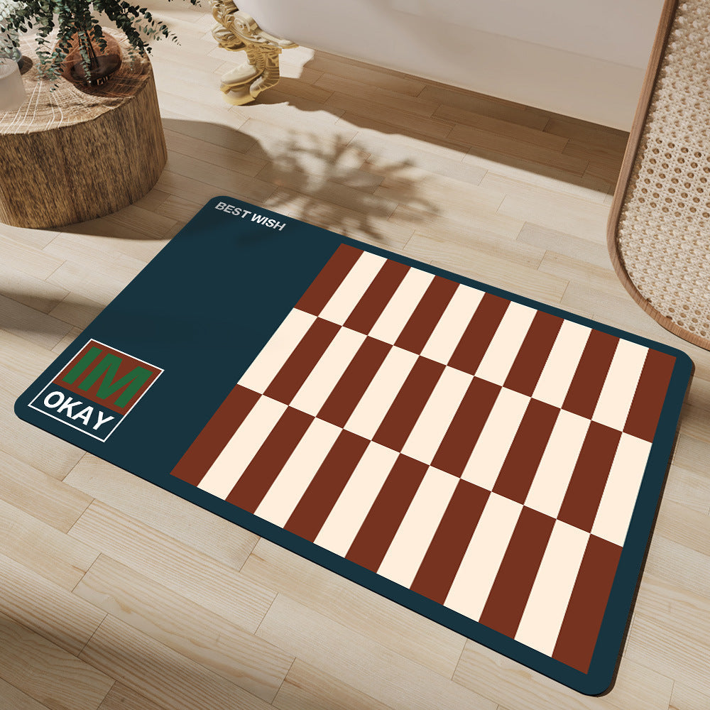 Cheerful Decorative Entrance Mat
