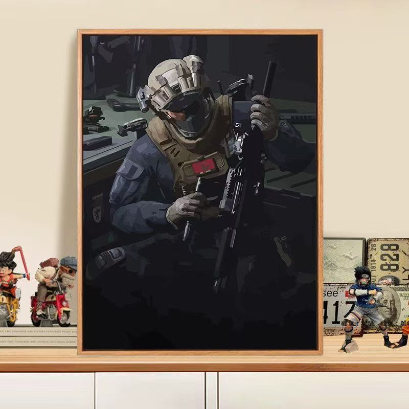 Action Hero Art Print Meroci