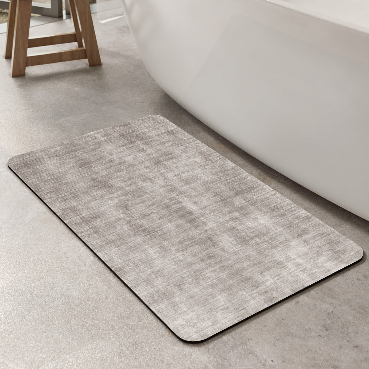 Stylish Geometric Pattern Bath Mat