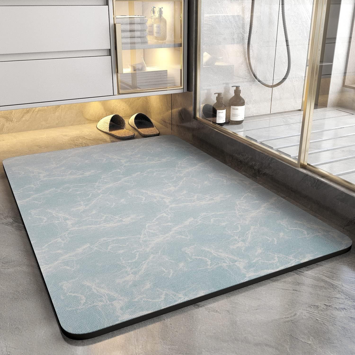 Absorbent Textured Bath Mat
