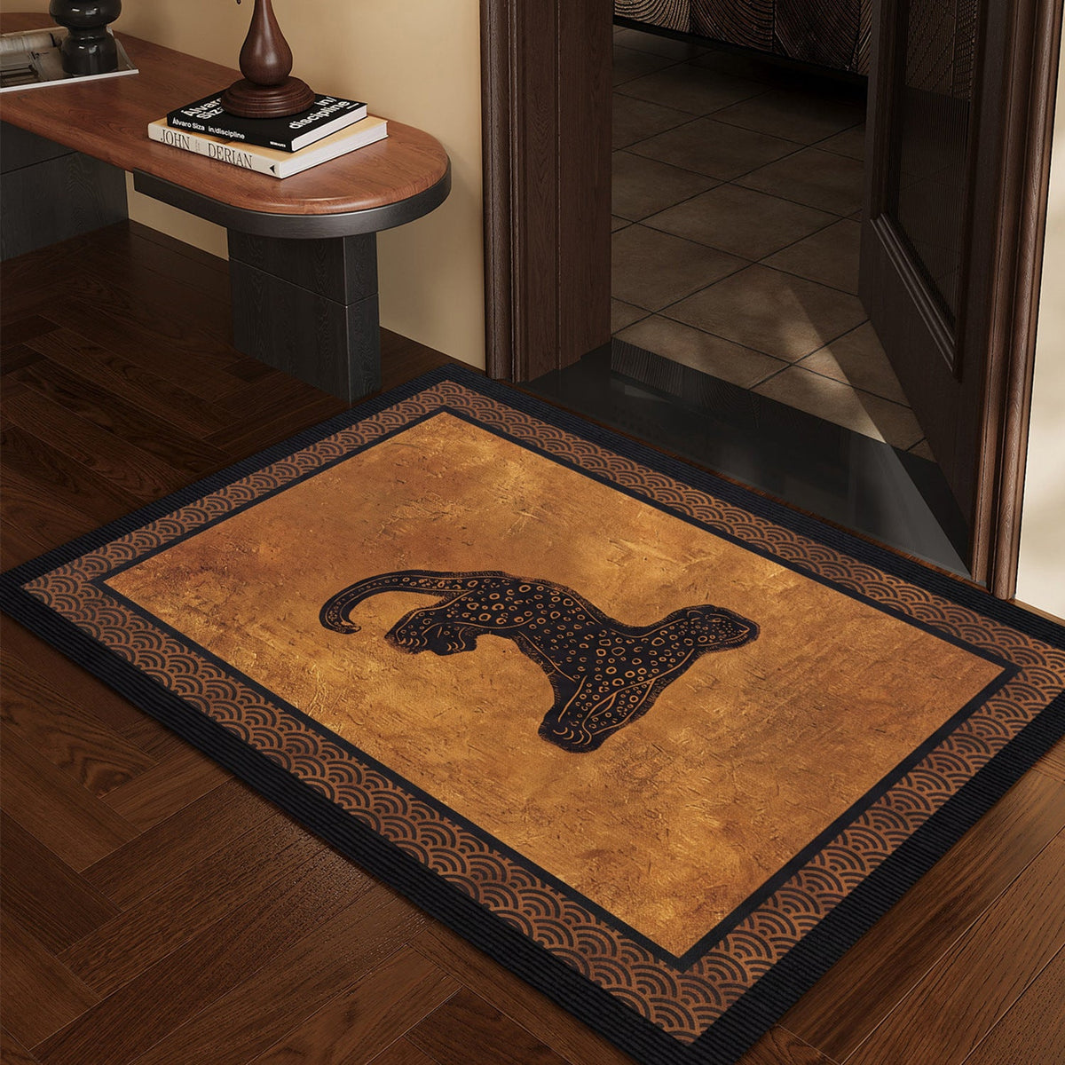 Artistic Entryway Mat