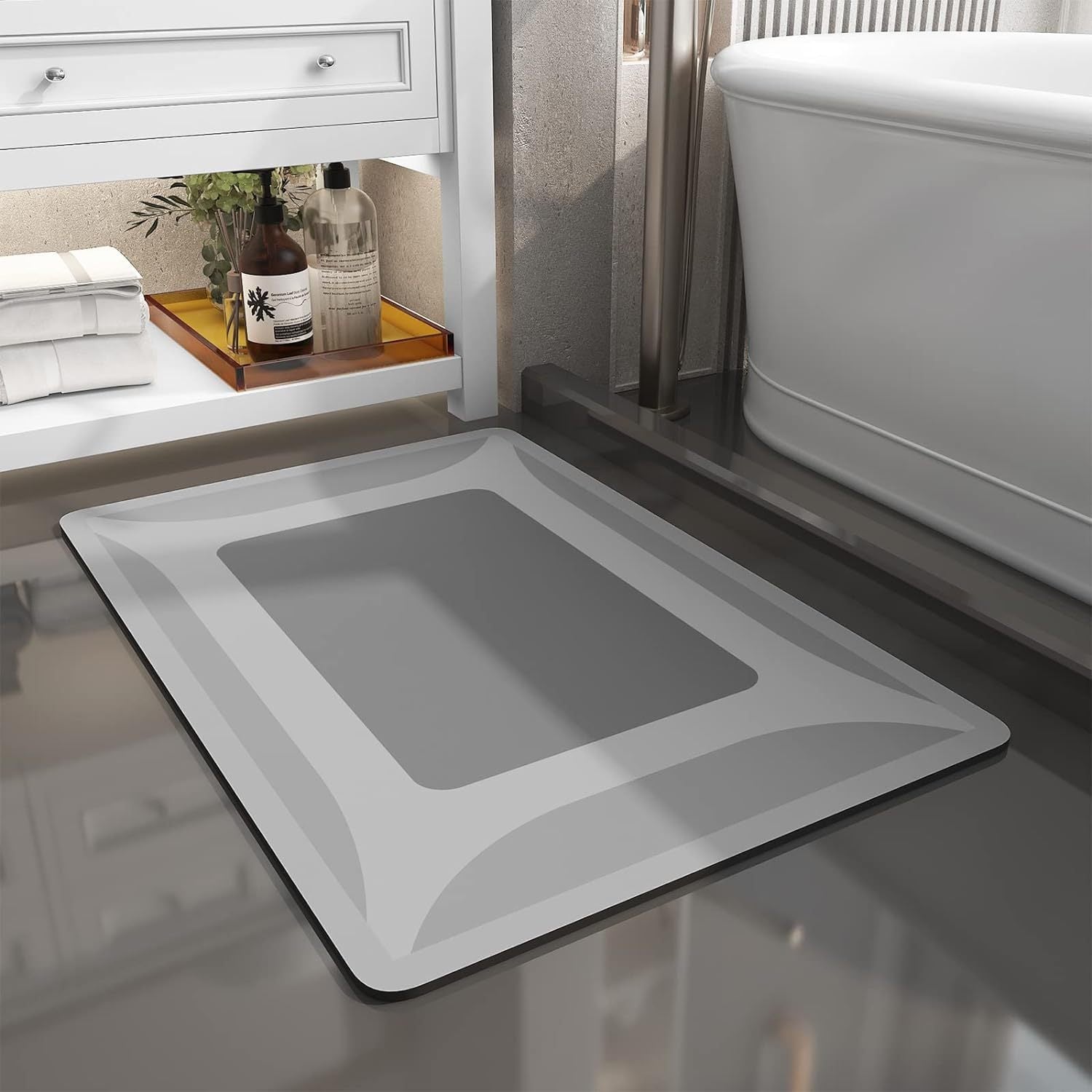 Versatile Absorbent Comfort Bath Mat