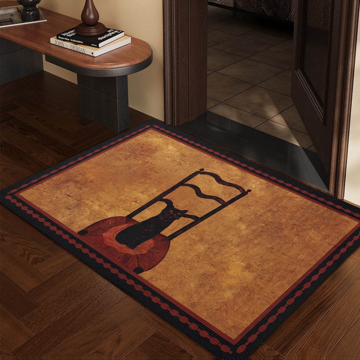 Artistic Entryway Mat