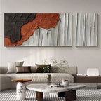Textured Abstract Wall Decor