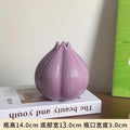 Decorative Ribbed Ceramic Art Vase