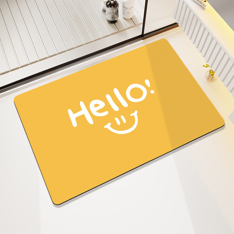 Fun-Themed Cartoon Bath Mat