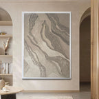 Textured Modern Abstract Canvas Artwork