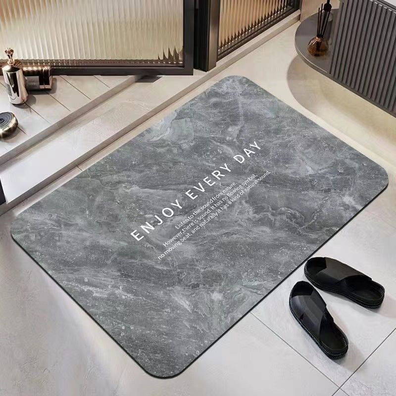 Microfiber Memory Foam Bath Mat with Non-Slip Backing