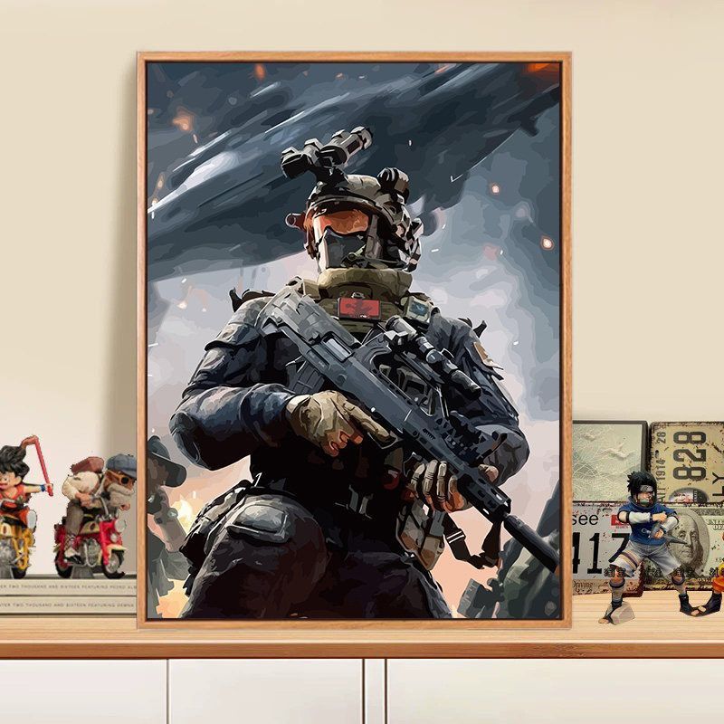 Action Hero Art Print Meroci