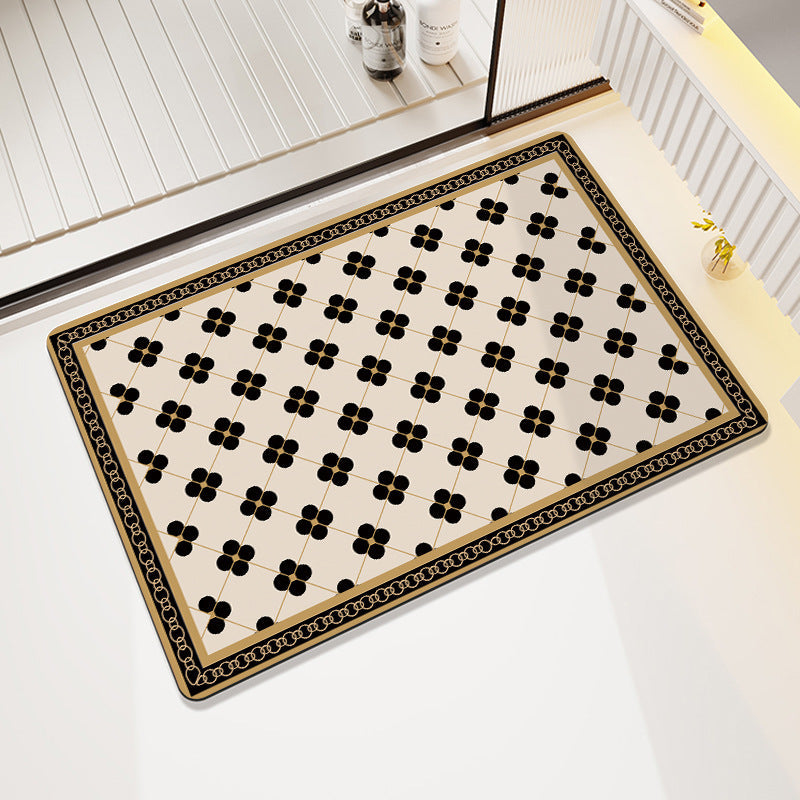Geometric Pattern Decorative Floor Mat