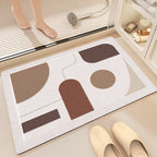 Modern Abstract Bath Mat