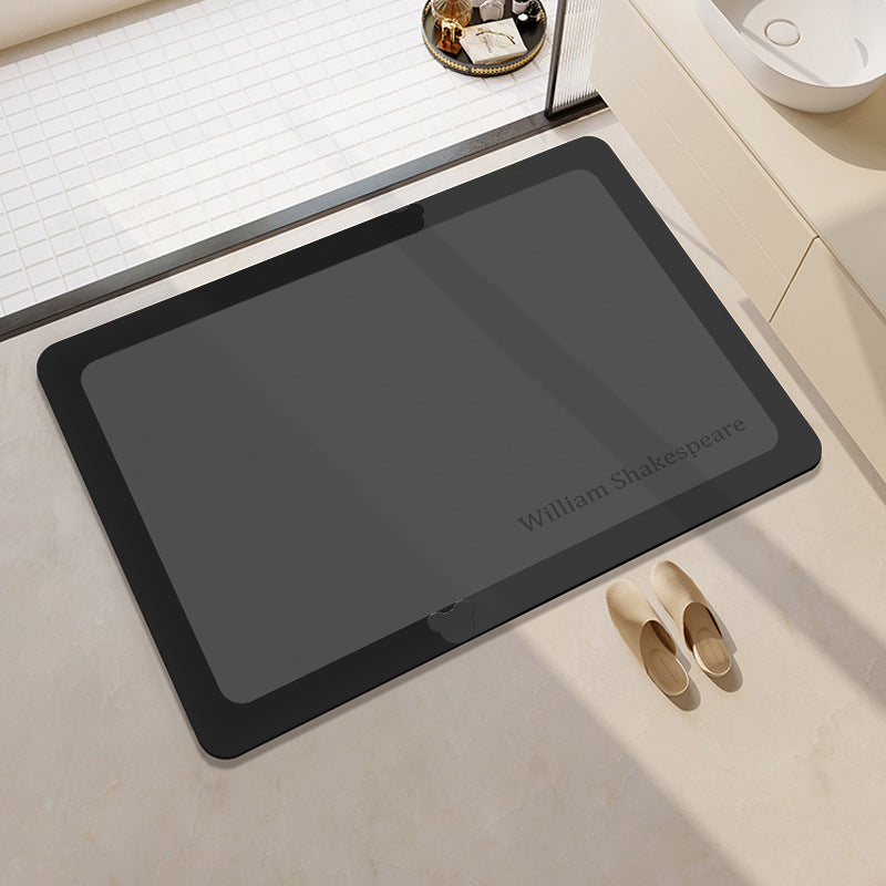 Stylish Geometric Pattern Bathroom Mat