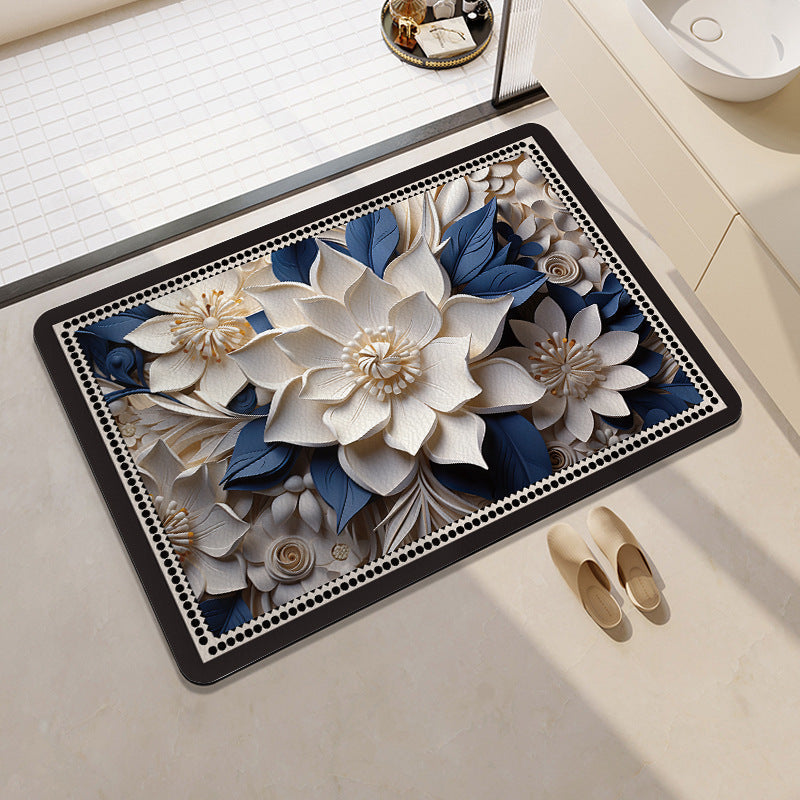 Playful Citrus Bath Mat