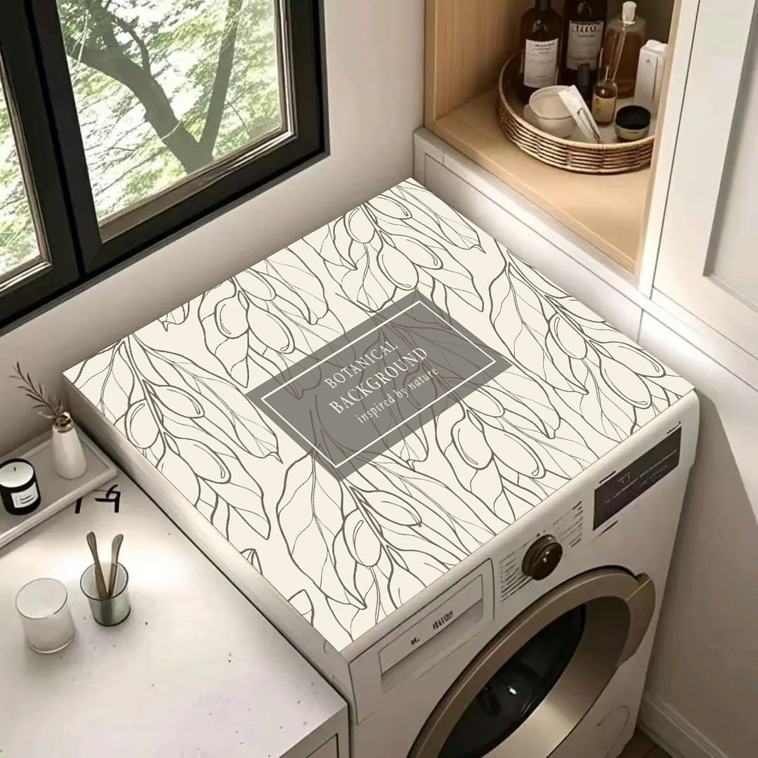 Vintage Floral Decorative Laundry Mat