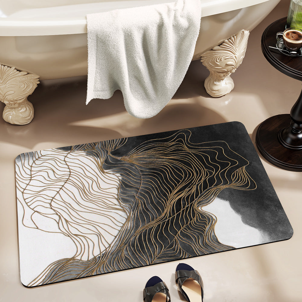 Artistic Bath Mat
