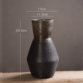 Textured Statement Ceramic Vase