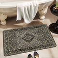 Luxurious Floral Pattern Bath Mat