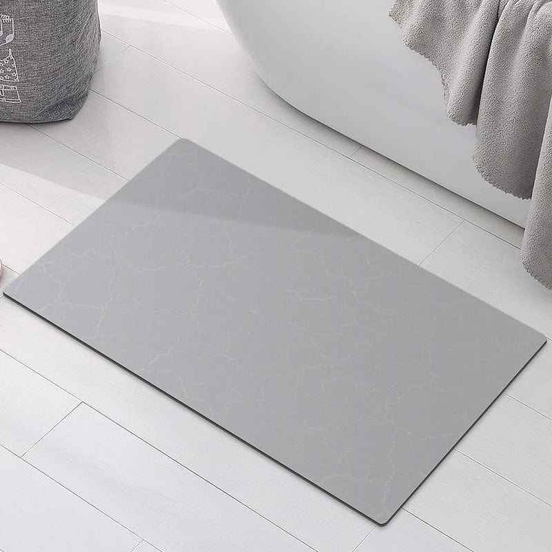 Luxurious Marble-Patterned Bath Mat