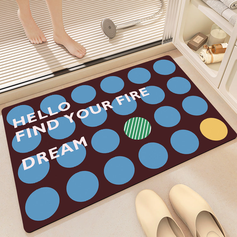 Luxurious Bathroom Floor Mat