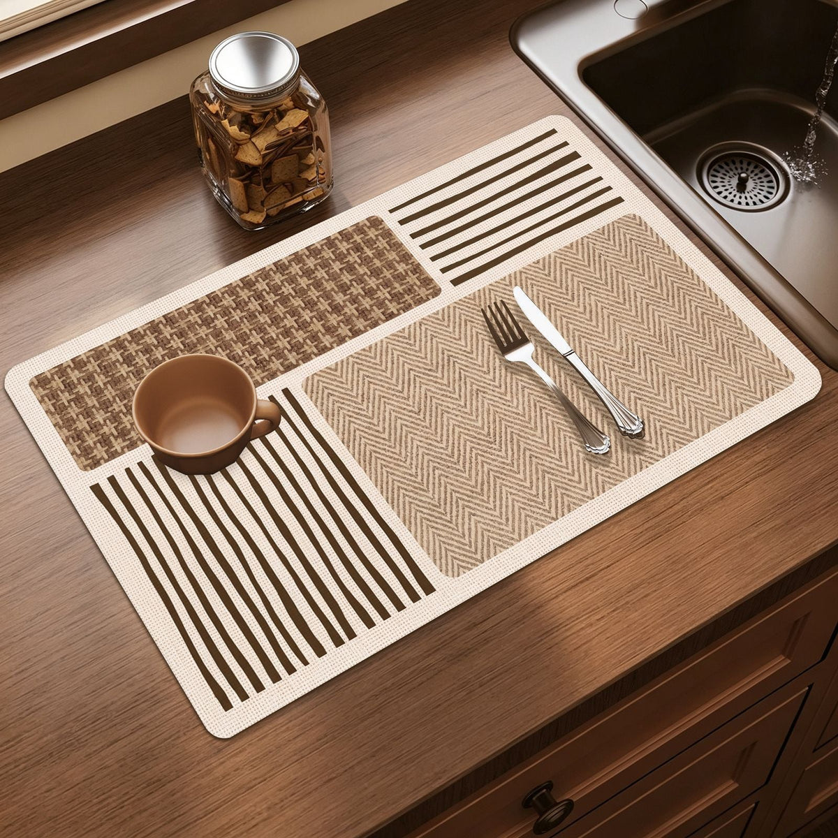 Artistic Kitchen Mat