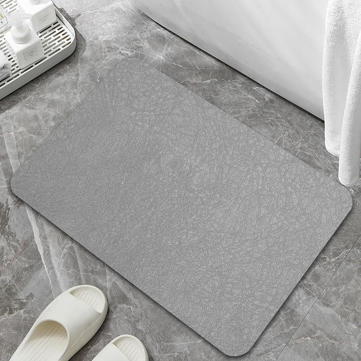 Modern Geometric Bathroom Mat
