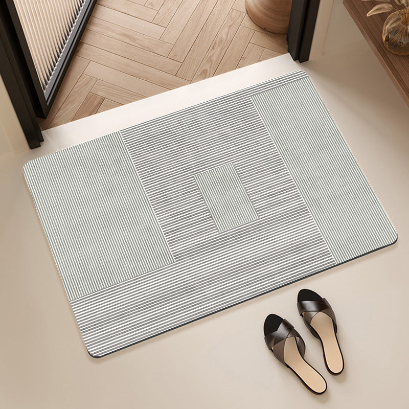 Geometric Abstract Bath Mat