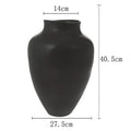 Elegant Curved Ceramic Vase
