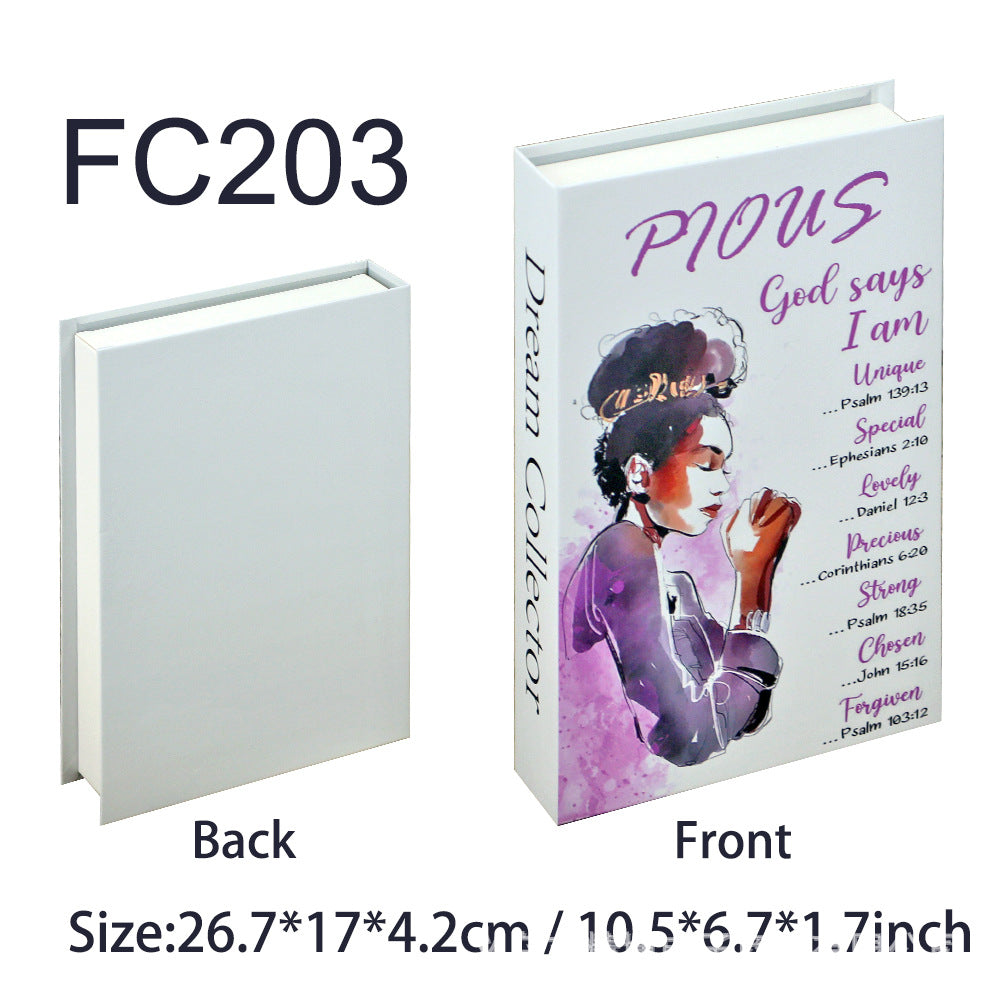 Decorative Hardcover Hidden Storage Book Safe