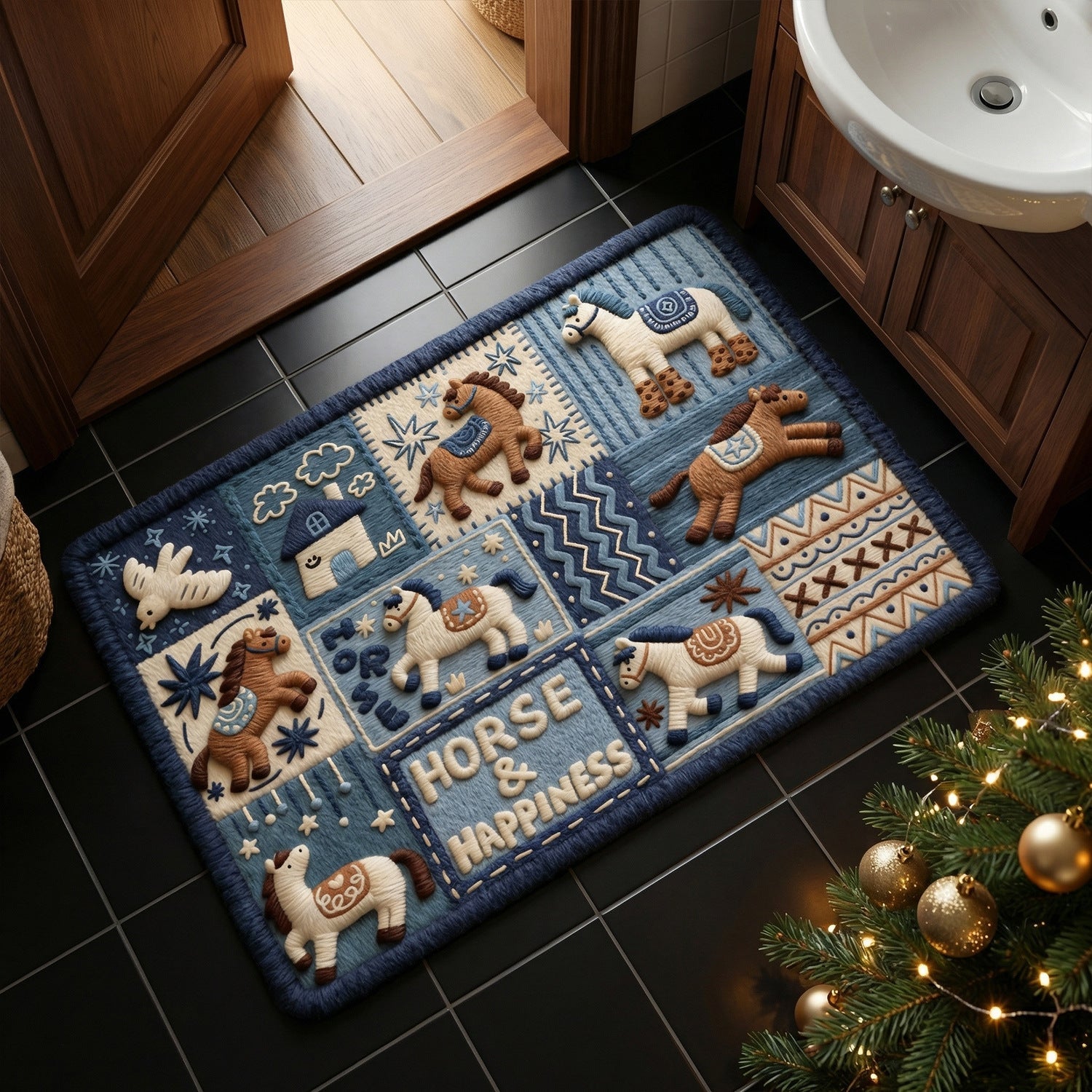 Fun Pet-Themed Doormat