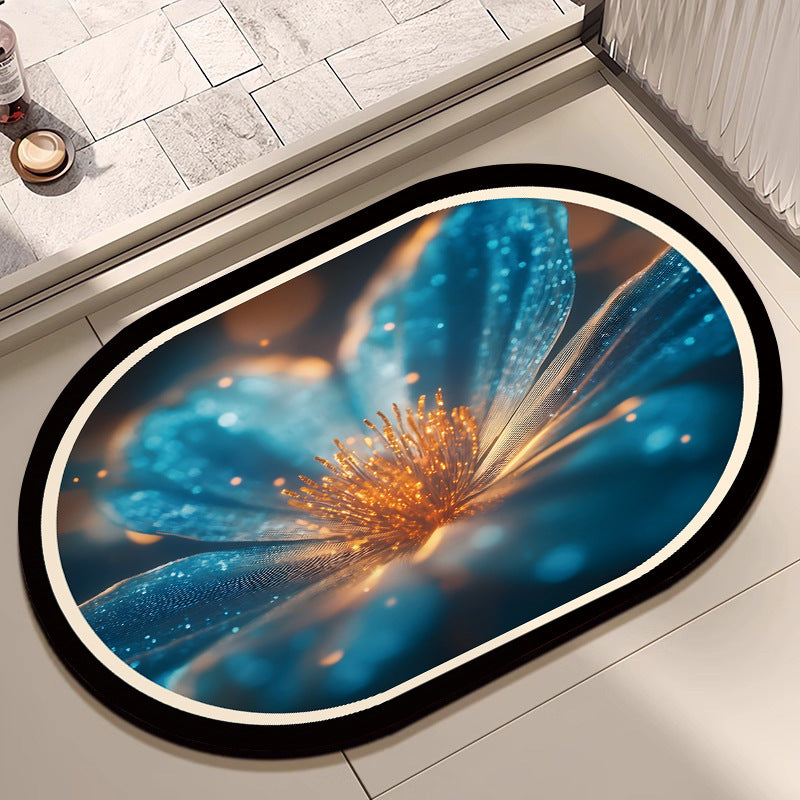 Motivational Phrase Bath Mat