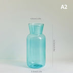 Gradient Coloured Glass Vase