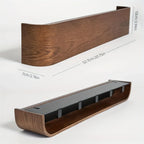 NordicHide Rack Wall wardrobe with shelf & hidden hooks
