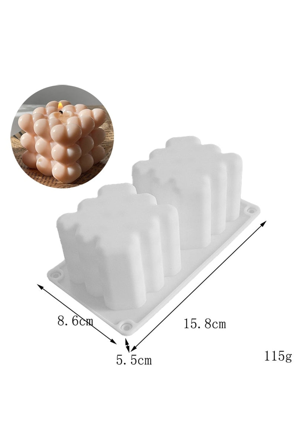 Candle making mold