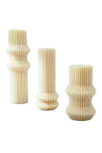 Roman column candle mold DIY