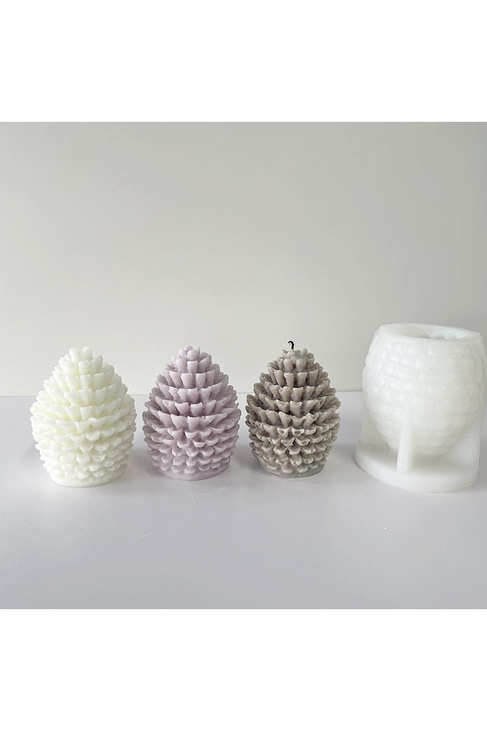 Christmas candle shape